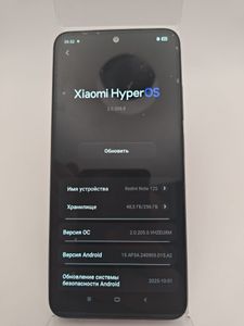 Б/в Мобільний телефон Xiaomi redmi note 12s 8/256gb 01-200891313