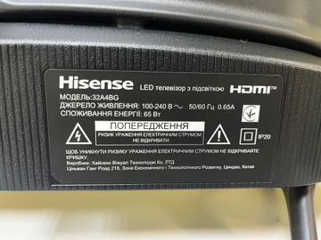 Б/у Телевизор Hisense 32a4bg 01-200896540