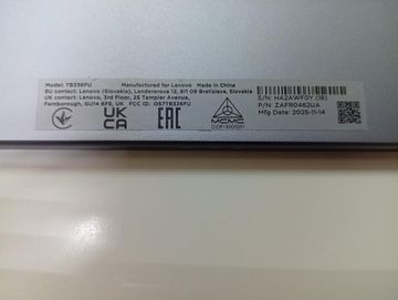 Б/в Планшет Lenovo idea tab tb336fu 8/128gb 01-200912207