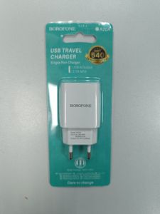 Б/в Мережевий зарядний пристрій Borofone ba20a 16-000275678