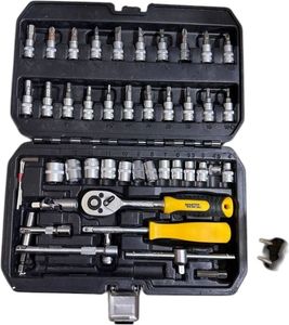 Б/в Набір інструментів Mastertool 1/4" x 46ед (78-2047) 01-200915016