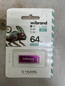 Б/у Usb флеш накопичувач Wibrand 64gb 01-200918221