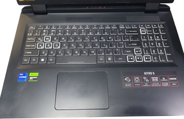 Б/в Ноутбук Acer 17/core i7-12650h ddr5/16gb ddr5/hdd *відсутній/ssd 1000 gb/geforce rtx4060 8gb 01-200881523