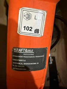 Б/у Полировальная машина Kraft&Dele kd3025 01-200937117