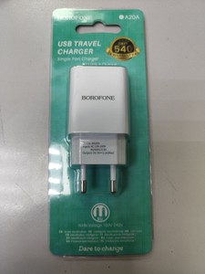 Б/в Мережевий зарядний пристрій Borofone ba20a 16-000272993