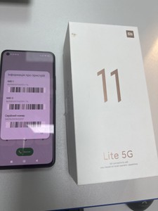 Б/в Мобільний телефон Xiaomi mi 11 lite 5g 6/128gb 01-200955529