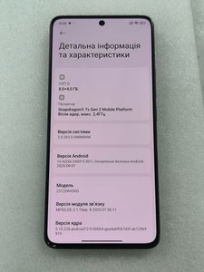 Б/в Мобільний телефон Xiaomi redmi note 13 pro 5g 8/256gb 01-200890933