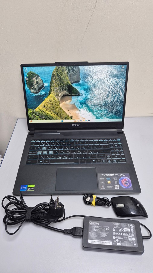 Ноутбук Msi 15/core i7-13620h ddr5/16gb ddr5/hdd *відсутній/ssd