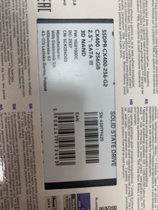 Б/в Ssd накопичувач Goodram cx400 gen.2 256 gb 01-200967810