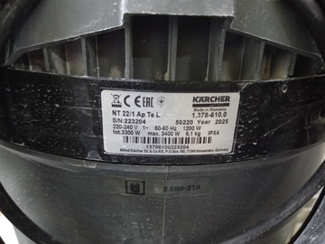 Б/у Пылесос Karcher nt 22/1 ap te l 01-200975786