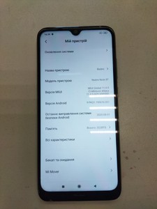 Б/в Мобільний телефон Xiaomi redmi note 8t 3/32gb 01-201001372