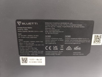 Б/у Зарядная станция Bluetti eb3a 600w 01-201002790