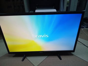Б/у Телевизор Bravis led-24g5000 smart + t2 01-201028079
