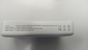 Б/в Повербанк Proove booster 10000 mah 20w 01-201032301