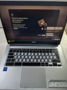 Б/в Ноутбук Acer 14/celeron n4120 ddr4/4gb ddr4/hdd *відсутній/ssd 48 gb/*інтегрована 01-201045477
