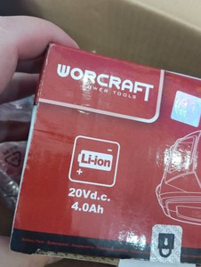 Б/в Акумуляторний тример Worcraft cgt-s20lidb + 1 акб(clb-20v-4.0) 01-201053899