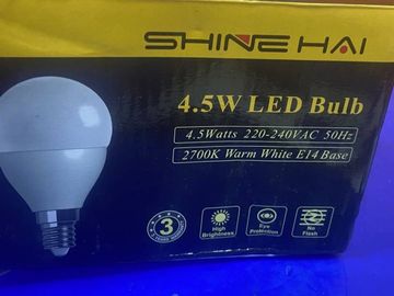 Б/в Електричні лампочки Shinehai p45 4w5t009vw 16-000209310