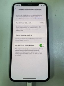 Б/в Мобільний телефон Apple iphone x 64gb 01-201036054