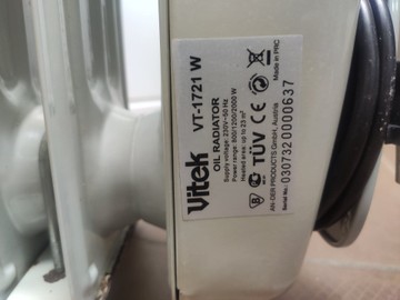 Б/у Обогреватель Vitek vt-1721 01-201082644
