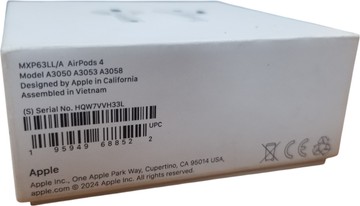 Б/в Навушники Apple airpods 4 01-201018005