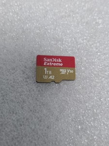 Б/у Карта памяти Sandisk tb microsdxc uhs-i u3 v30 a2 extreme 01-201103860