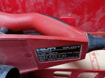 Б/в Полірувальна машина Hilti wfe 450e 01-201099612