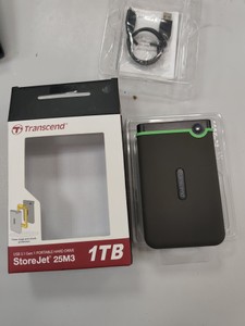 Б/в Жорсткий диск Transcend storejet 25m3 1 tb 01-201137539