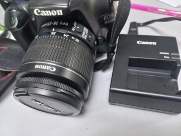 Б/в Фотоапарат Canon eos 1100d + ef-s 18-55mm 1:3.5-5.6 01-201152448