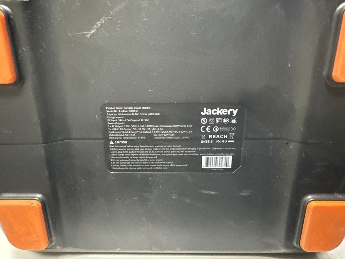 Jackery explorer 1000eu