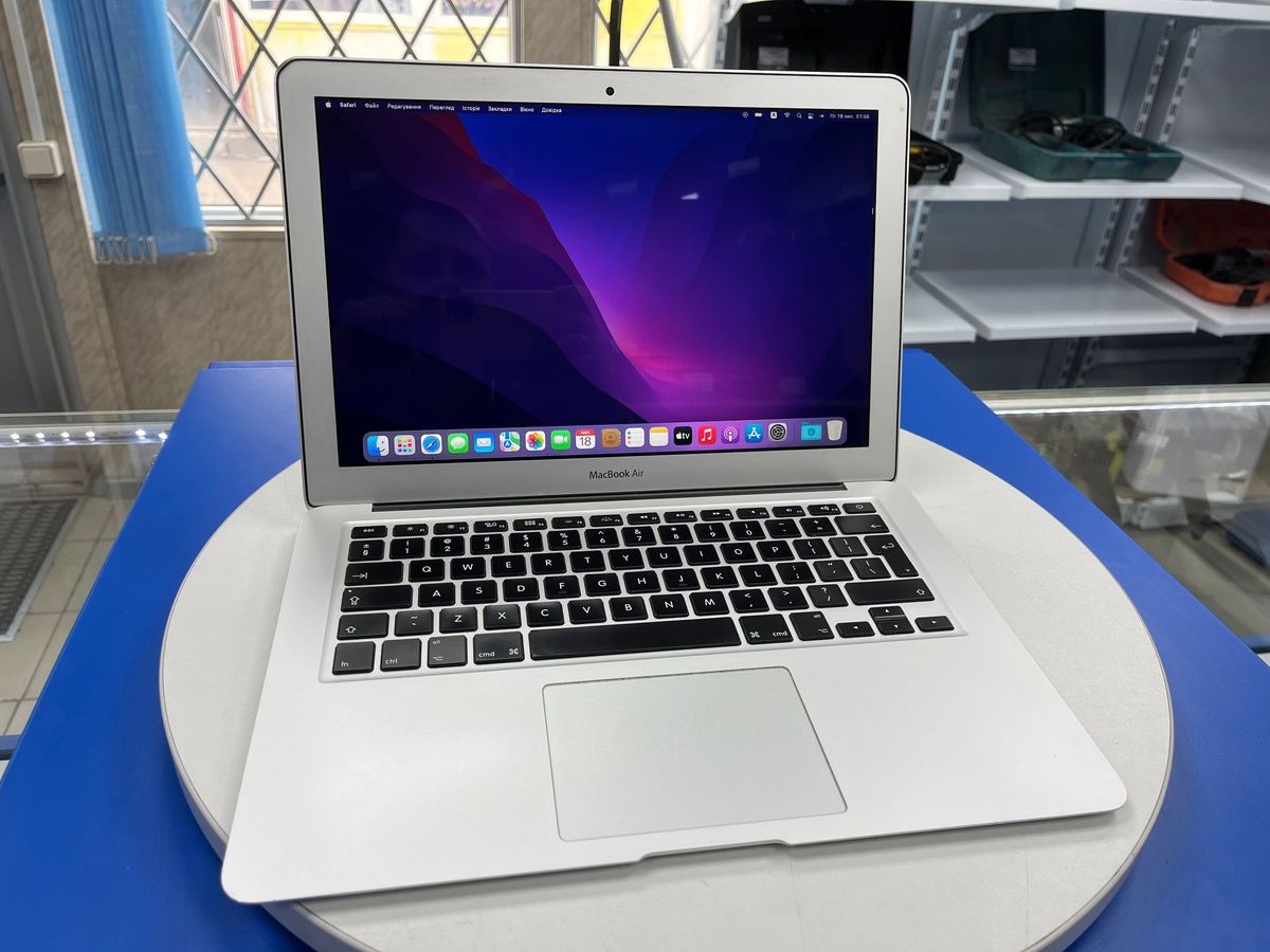 Apple macbook air 2015 a1466 13,3" core i5 1,6ghz/ram8gb/ssd128gb/intel hd graphics 6000