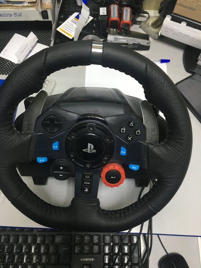 Logitech g29 driving force racing wheel / 941-000110, 941-000112