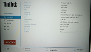 01-200637222: Lenovo 16/core i5-1335u ddr5/16gb ddr5/hdd *відсутній/ssd 1000 gb/*інтегрована