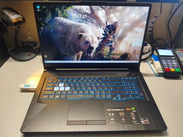 01-200780220: Asus 17/ryzen 5 7535hs ddr5/16gb ddr5/hdd *відсутній/ssd 512 gb/geforce rtx2050 4gb
