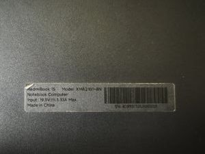 Б/у Ноутбук Xiaomi 15/core i5-11300h ddr4/8gb ddr4/hdd *відсутній/ssd 512 gb/*інтегрована 01-200824614