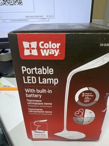 Б/в Лампа Colorway led flexible & clip 2 з акумулятором 01-200853750