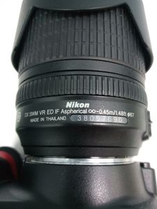 Б/в Фотоапарат Nikon d3100 + af-s nikkor 18-105mm 1:3,5-5,6g ed vr dx 01-200868774