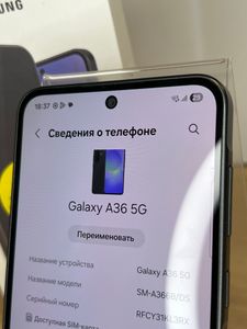 Б/в Мобільний телефон Samsung galaxy a36 5g 6/128gb 01-200830041