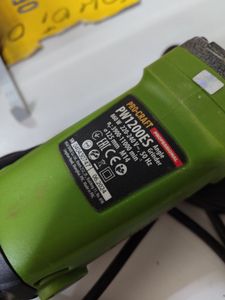 Б/в Кутова шліфмашина Procraft pw-1200 es 01-200886874