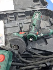 Б/в Набір інструментів Parkside pws 50 a1 + pmw 32 a1 1акб 4ач + зп 01-200893710