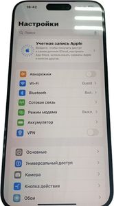 Б/в Мобільний телефон Apple iphone 15 pro max 1tb esim 01-200824364