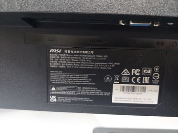 Б/в Монітор Msi pro mp251 01-200912519