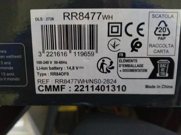 Б/у Робот-пылесос Rowenta x-plorer serie 70 total care rr8477wh 01-200913403