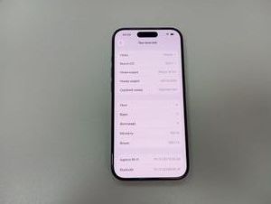 Б/в Мобільний телефон Apple iphone 15 pro 128gb 01-200927416