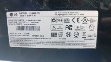 Б/в Монітор Lg e1940s 01-200930657