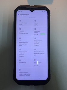 Б/в Мобільний телефон Doogee v30 pro 12/512gb 01-200938992
