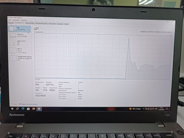 Б/в Ноутбук Lenovo 13/core i5 5300u ddr3/8gb ddr3/hdd *відсутній/ssd 128 gb/*інтегрована 01-200941140