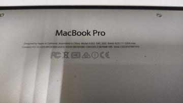 Б/в Ноутбук Apple macbook pro/ a1502 13,3"/ core i5 2.7ghz/ram8gb/ssd512gb/iris 6100 01-200947018