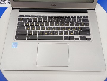 Б/в Ноутбук Acer 14/celeron n3160 ddr3/4gb ddr3/hdd *відсутній/ssd 32 gb/*інтегрована 01-200983312