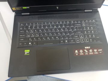 Б/в Ноутбук Acer 17/ryzen 7 8845hs ddr5/16gb ddr5/hdd 1000 gb/geforce rtx4050 6gb 01-200995958
