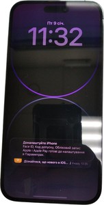 Б/в Мобільний телефон Apple iphone 14 pro max 256gb esim 01-200838911